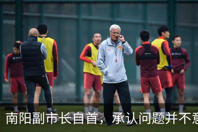 南阳副市长自首，承认问题并不意味着免除责任