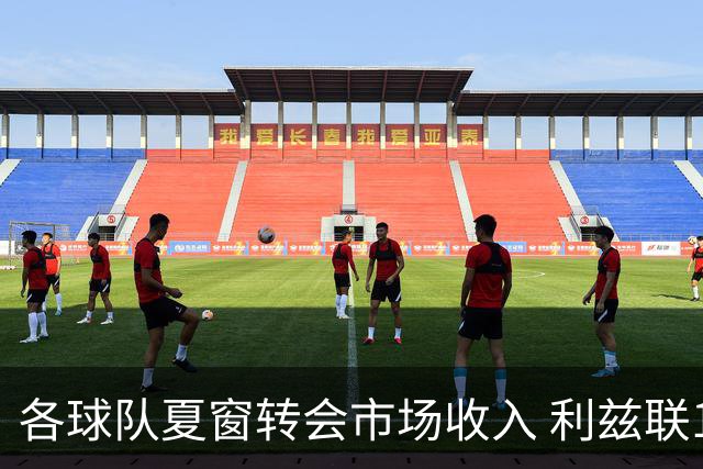 各球队夏窗转会市场收入 利兹联1.629亿高居榜首
