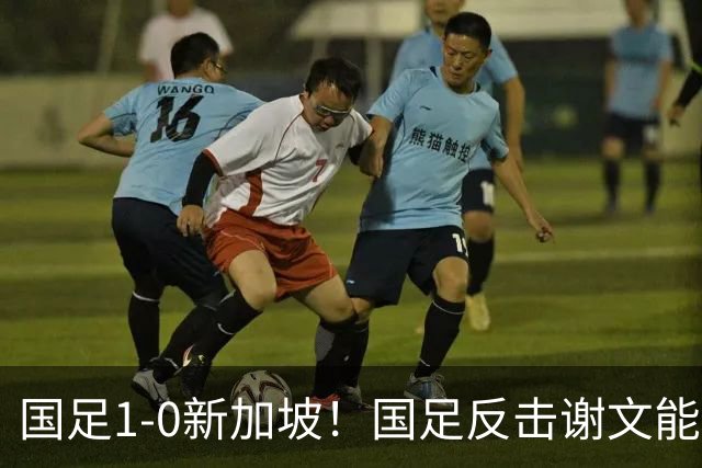 国足1-0新加坡！国足反击谢文能传中，塞鸟头球收获国足处子球