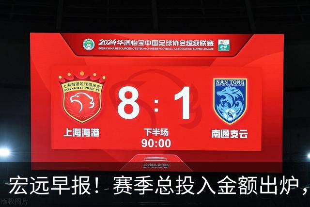 宏远早报！赛季总投入金额出炉，杜锋生日快乐，张皓嘉交易失败