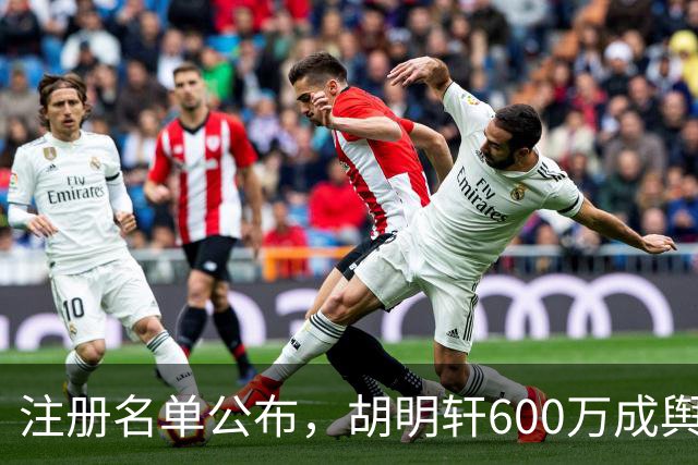注册名单公布，胡明轩600万成舆论焦点